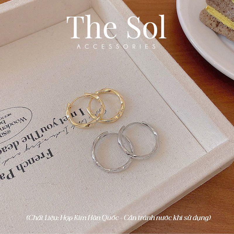  Bông Tai Hàn Quốc Ulzzang Hoops 