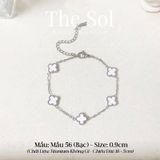  Lắc Tay Titan White Lou 0.9cm - Mẫu 56 