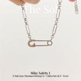  Dây Chuyền Thép SAFETY PIN 