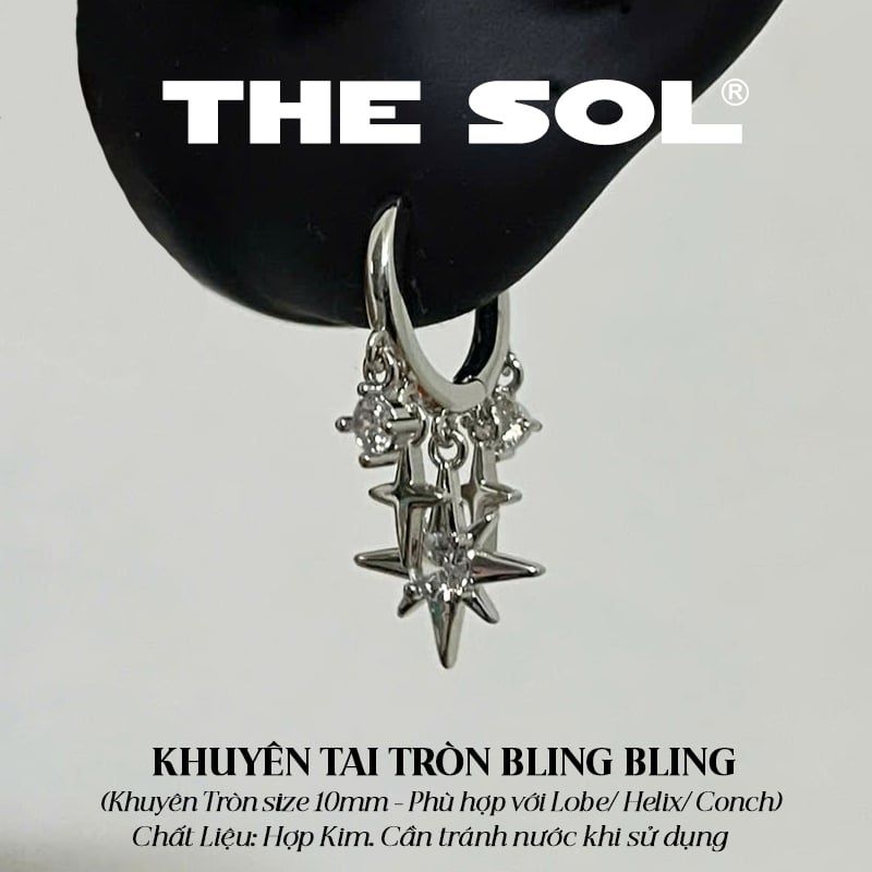  Khuyên Tai Hợp Kim The Bling - Mẫu 286 