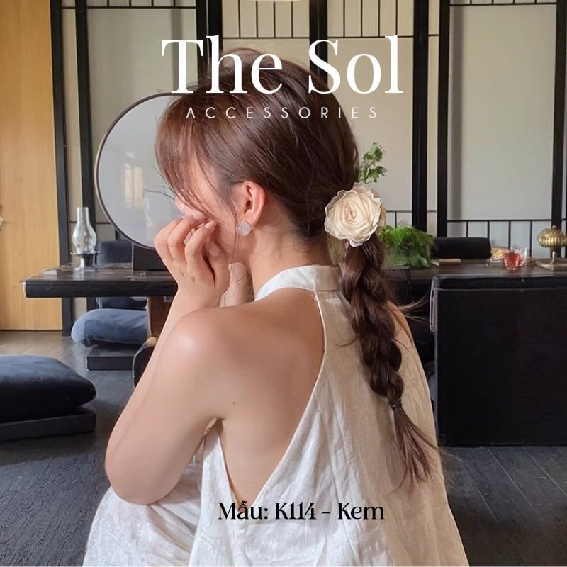  Kẹp Tóc Hàn Quốc Spring Rose 