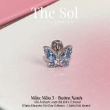  Khuyên Tai Thép Xi Mạ The Butterfly - Mẫu 3 