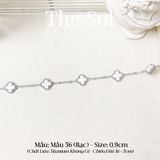  Lắc Tay Titan White Lou 0.9cm - Mẫu 56 