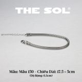  Lắc Tay Titan Unisex Metal Rope - Mẫu 150 