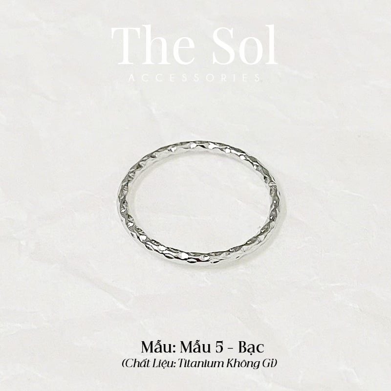  Nhẫn Titan The Kirky - Mẫu 5 
