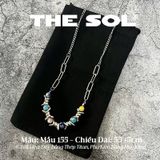  Dây Chuyền Titan Unisex Colorful Bead - Mẫu 155 