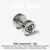  Khuyên Tai Titan Unisex The Superman 