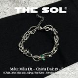  Lắc Tay Titan Unisex Green Snake - Mẫu 131 