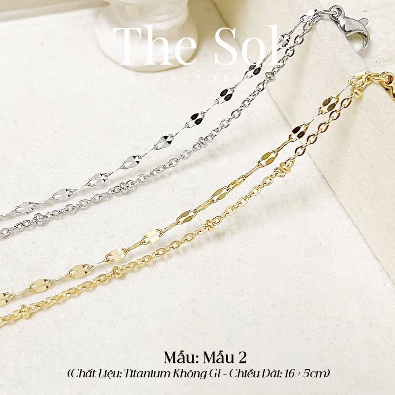  Lắc Tay Titan Double Difference Lines - Mẫu 2 