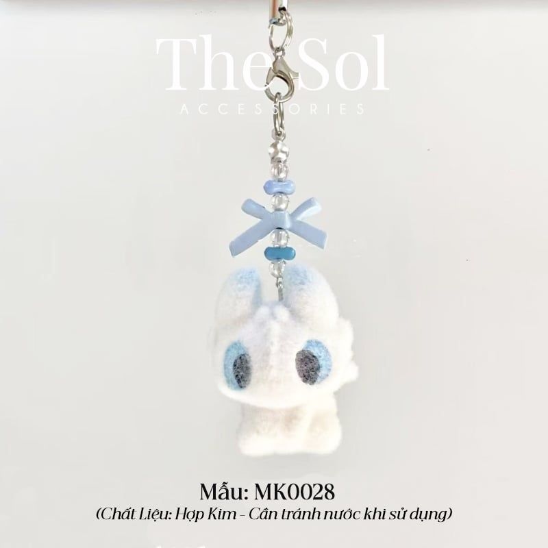  Móc Điện Thoại White Toothless 