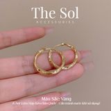  Bông Tai Hàn Quốc Ulzzang Hoops 