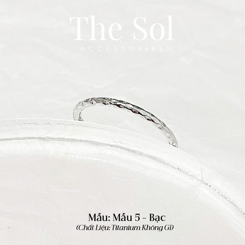  Nhẫn Titan The Kirky - Mẫu 5 