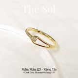  Nhẫn Titan Dia Knot - Mẫu 123 