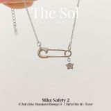  Dây Chuyền Thép SAFETY PIN 
