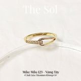  Nhẫn Titan Dia Knot - Mẫu 123 