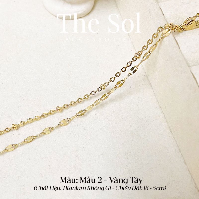  Lắc Tay Titan Double Difference Lines - Mẫu 2 