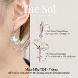  Khuyên Tai Titan The Butterfly - Mẫu T134 