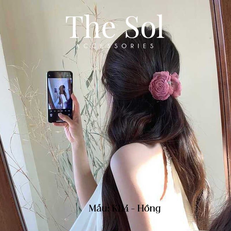  Kẹp Tóc Hàn Quốc Spring Rose 