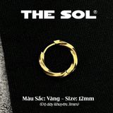  Khuyên Tai Titan Unisex Curve Hoops 