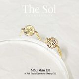  Nhẫn Titan Happy Ring - Mẫu 135 