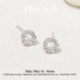  Bông Tai Seropi Dia Circle - Mẫu 34 
