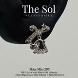  Khuyên Tai Thép Xi Mạ Giáng Sinh - Mẫu 295 