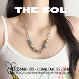  Dây Chuyền Titan Unisex Colorful Bead - Mẫu 155 