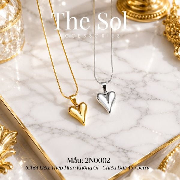  Dây Chuyền Thép Special Heart 