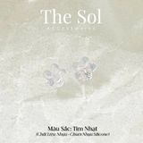  Bông Tai Nhựa Mini Flower 