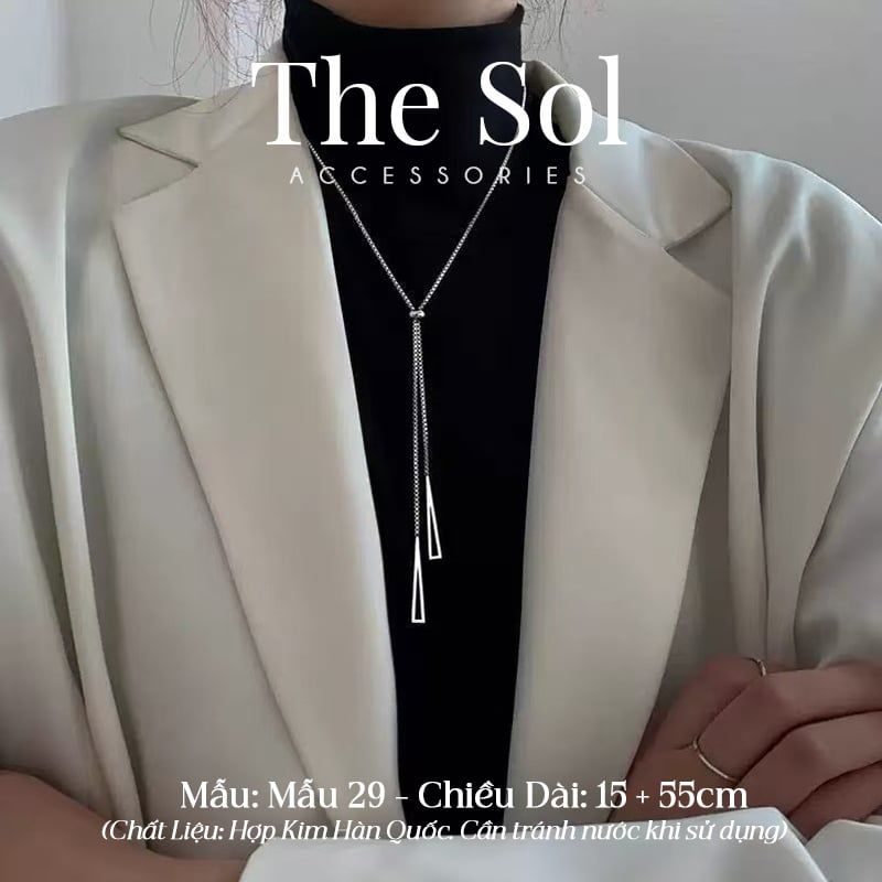  Dây Chuyền Hàn Quốc Long Chain - Mẫu 29 