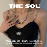  Dây Chuyền Titan Unisex Colorful Bead - Mẫu 155 