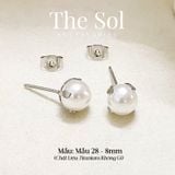  Bông Tai Titan The Pearl - Mẫu 28 
