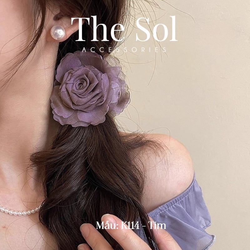  Kẹp Tóc Hàn Quốc Spring Rose 