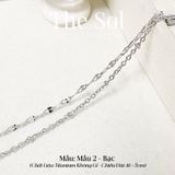 Lắc Tay Titan Double Difference Lines - Mẫu 2 