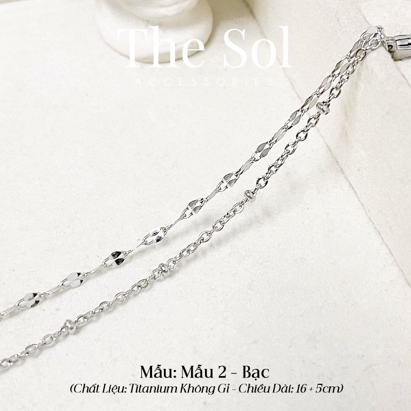 Lắc Tay Titan Double Difference Lines - Mẫu 2 