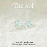  Bông Tai Nhựa Mini Flower 