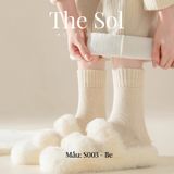  Tất Hàn Quốc Lông Cừu Ấm Mịn 