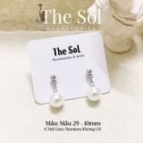  Bông Tai Titan Drop Pearl - Mẫu 29 
