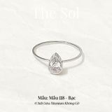  Nhẫn Titan Diamond Drop - Mẫu 118 