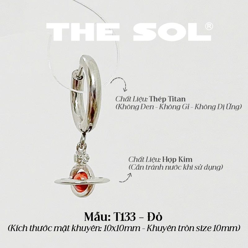  Khuyên Tai Titan Unisex The Planet 