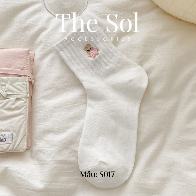  Tất Hàn Quốc Pinky Bear 