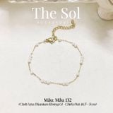  Lắc Tay Titan Mini Pearls - Mẫu 132 