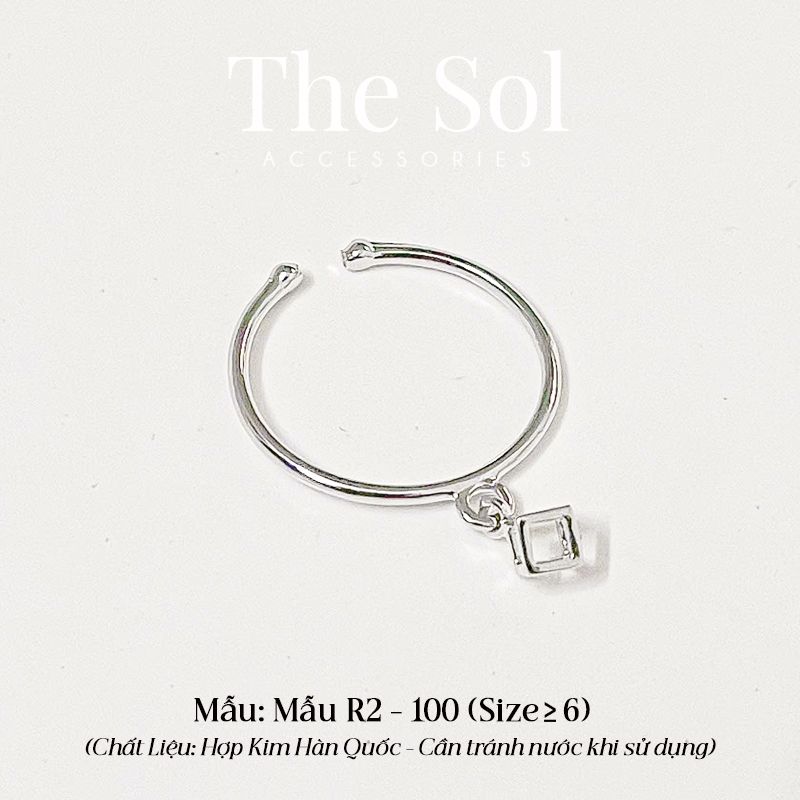  Nhẫn Hàn Quốc 35K - Mẫu 100 