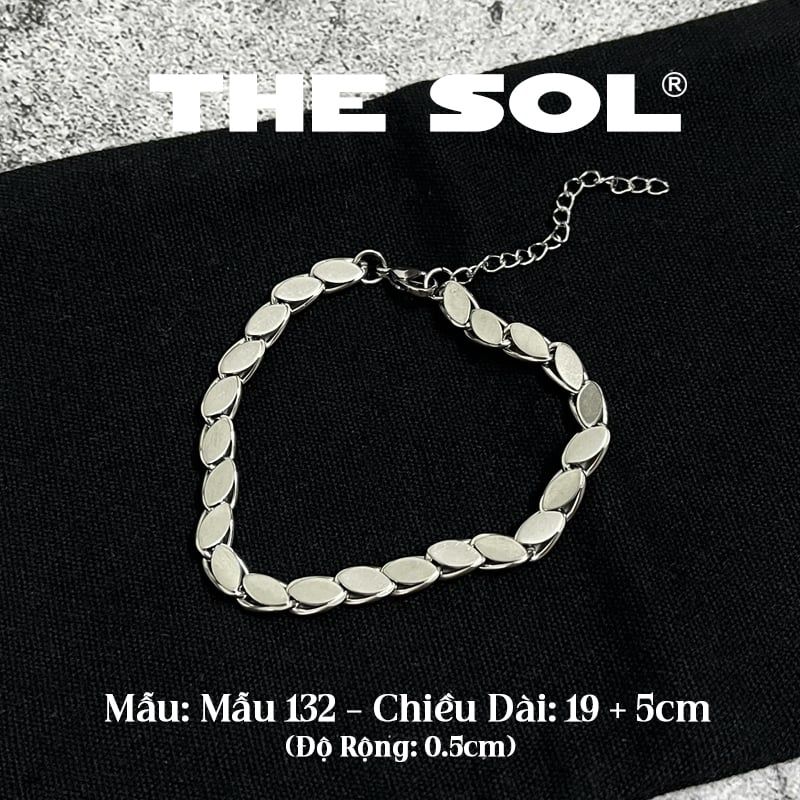  Lắc Tay Titan Unisex Beans Chain - Mẫu 132 