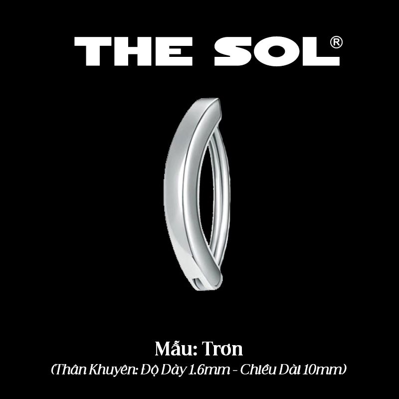 Khuyên Rốn/ Khuyên Tai Titan Unisex Half Hoops 