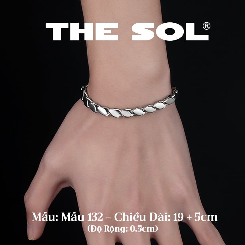  Lắc Tay Titan Unisex Beans Chain - Mẫu 132 
