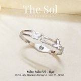  Vòng Tay Titan Double Butterflies - Mẫu V9 