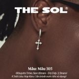  Khuyên Tai Hợp Kim Dia Full Cross - Mẫu 305 