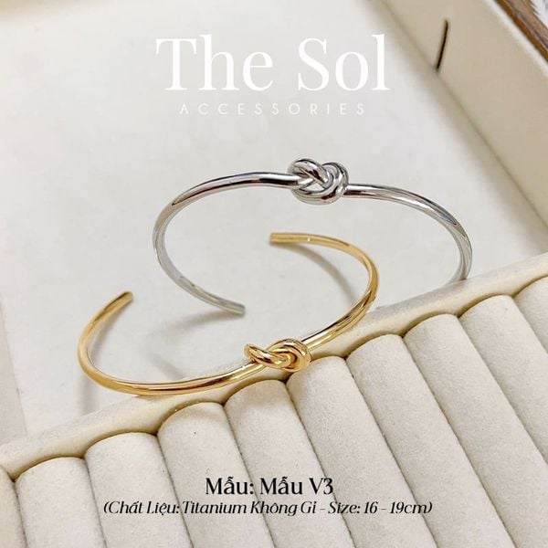  Vòng Tay Titan The Knot Cuff  - Mẫu V3 