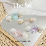  Kẹp Tóc Hologram Sea ​​Shells 